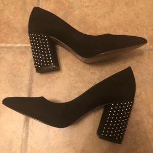 Black Jessica Simpson Studded Pumps Heels Size 7